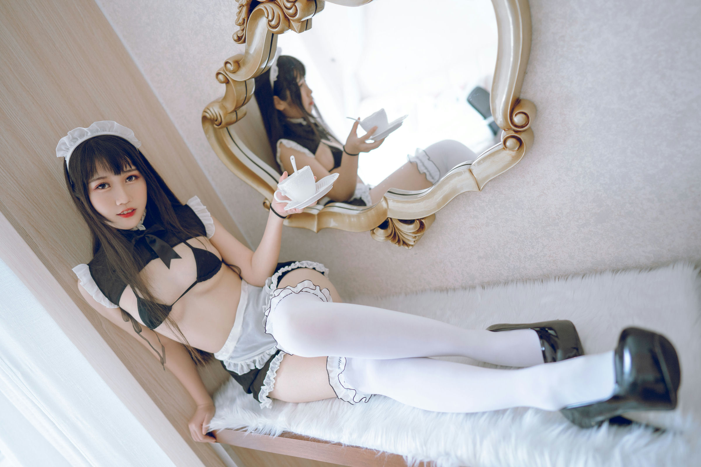 6 NO.01-比基尼女仆-71P【不呆猫】