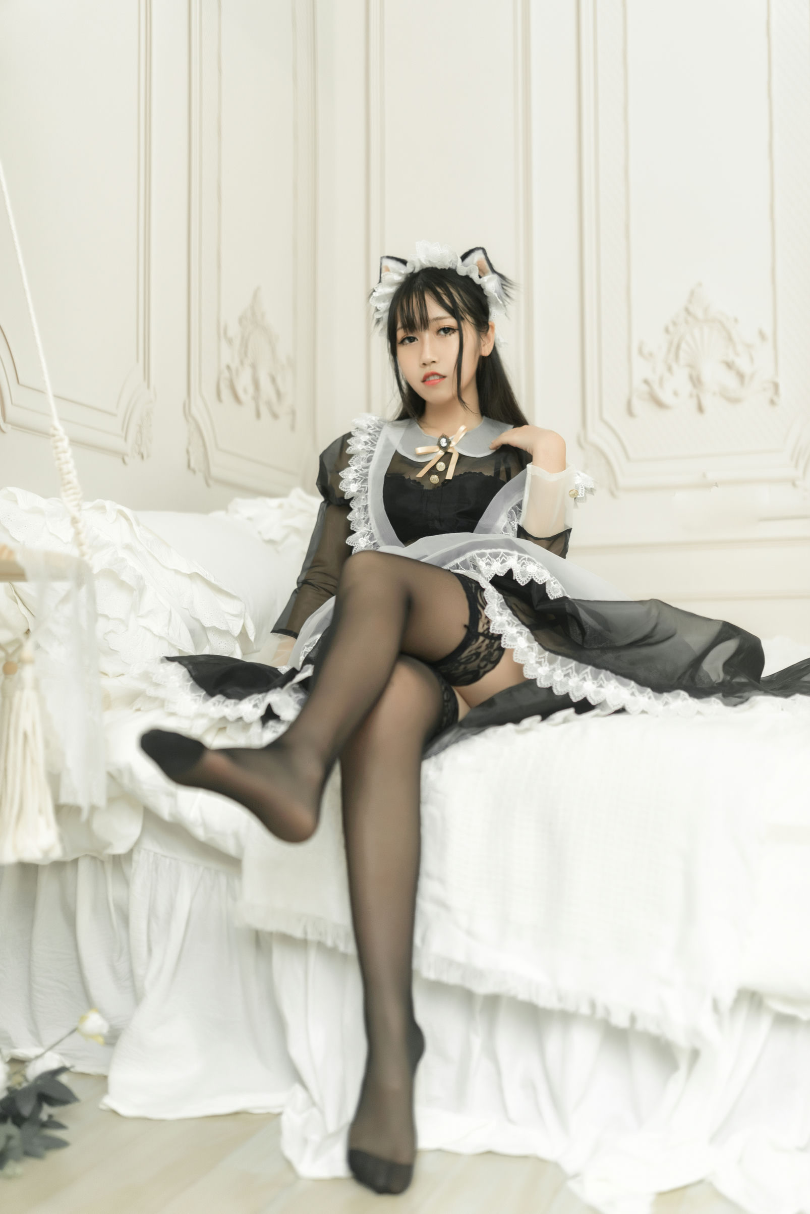 NO.13-女仆呆呆-50P【不呆猫】 - 蛙蛙写真-蛙蛙写真