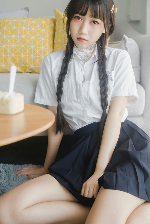 NO.17-奶油少女-80P【不呆猫】-蛙蛙写真