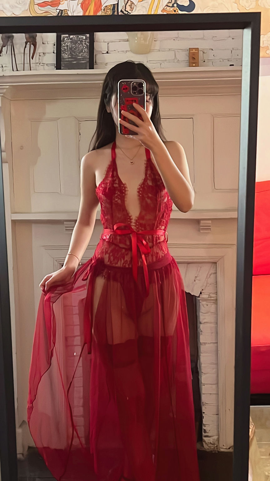 NO.30-霸气红色人妻-57P【不呆猫】-蛙蛙写真