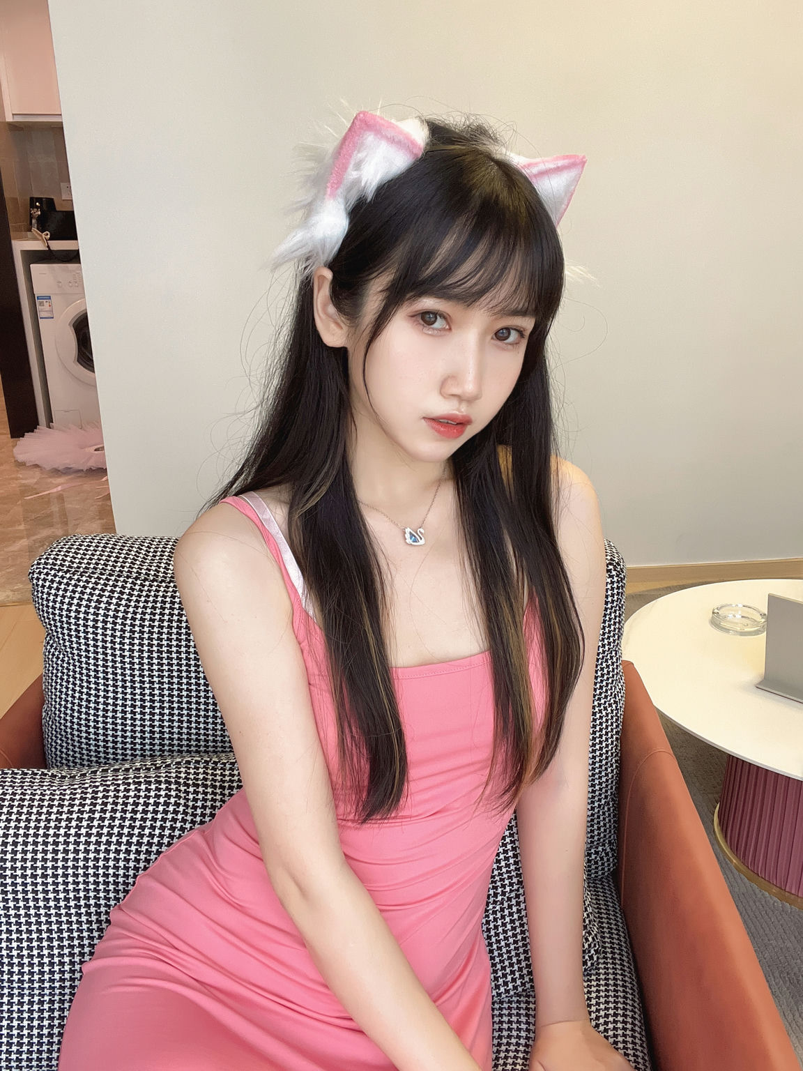 NO.35-浴室粉色激凸人妻-39P【不呆猫】-蛙蛙写真