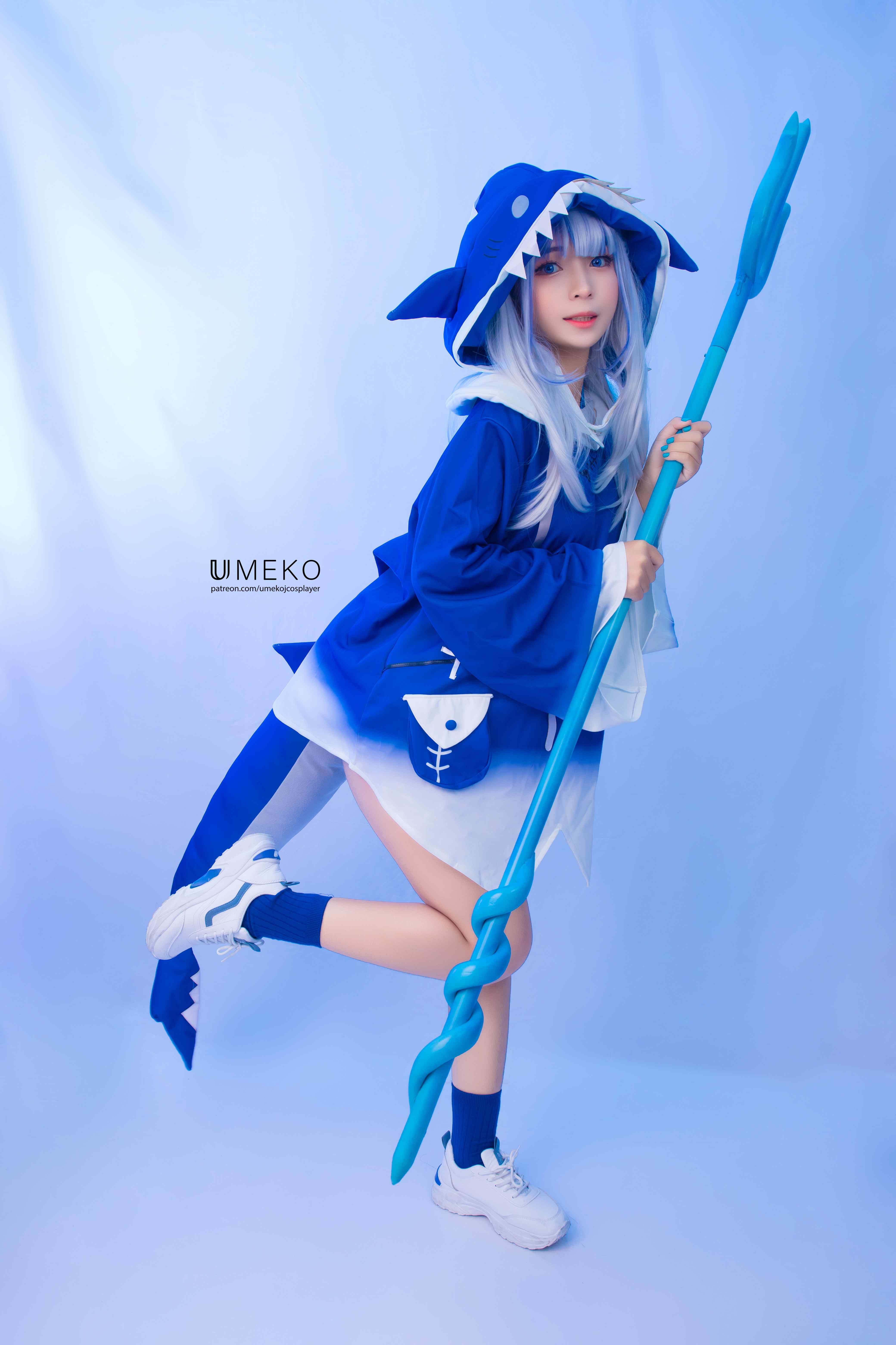 NO.35-Gawr Gura-86P【Umeko J】 - 蛙蛙写真-蛙蛙写真