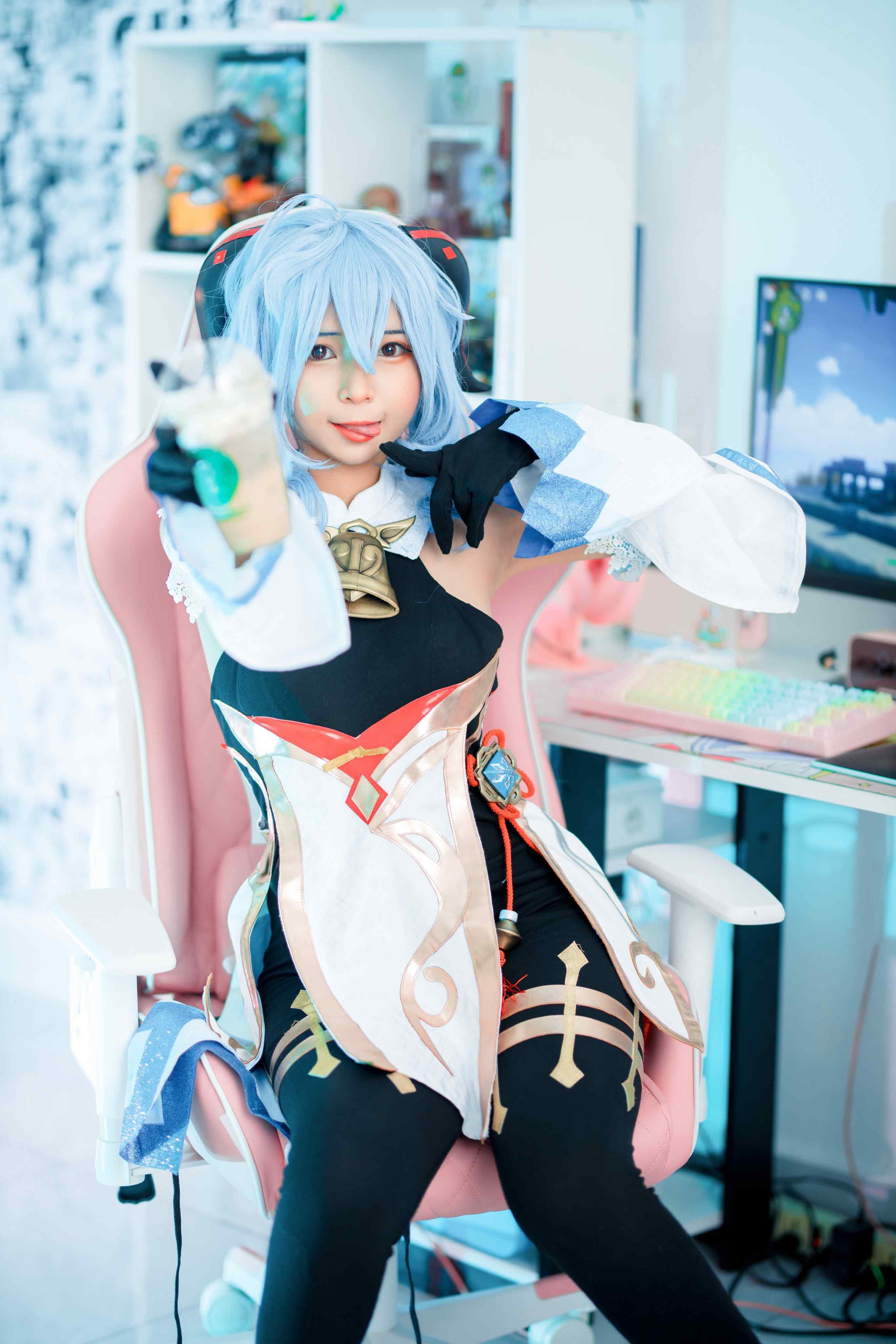 NO.09-Ganyu-9P【Umeko J】 - 蛙蛙写真-蛙蛙写真