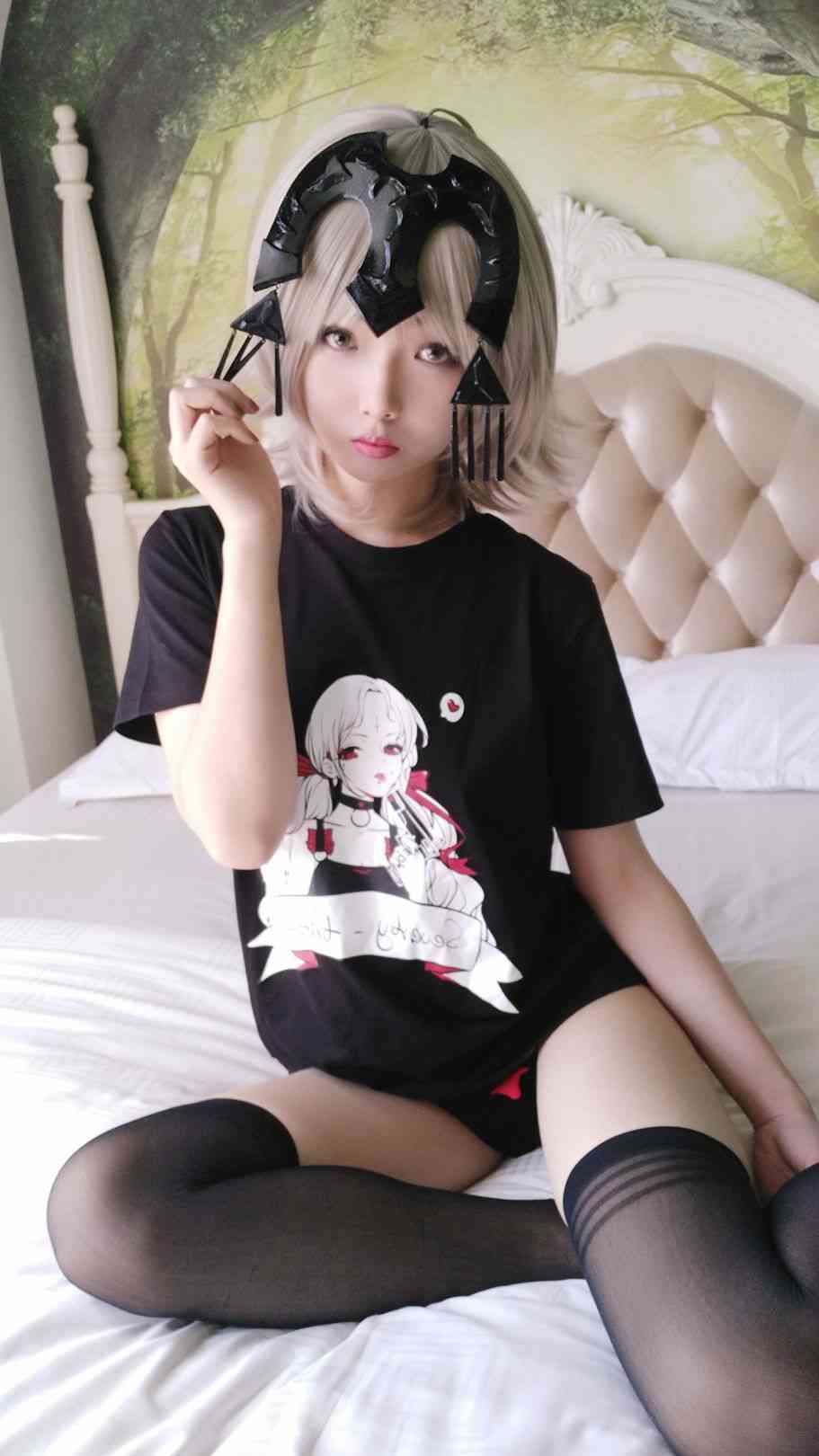 NO.146-黑贞德穹妹-64P【雯妹不讲道理】 - 蛙蛙写真-蛙蛙写真