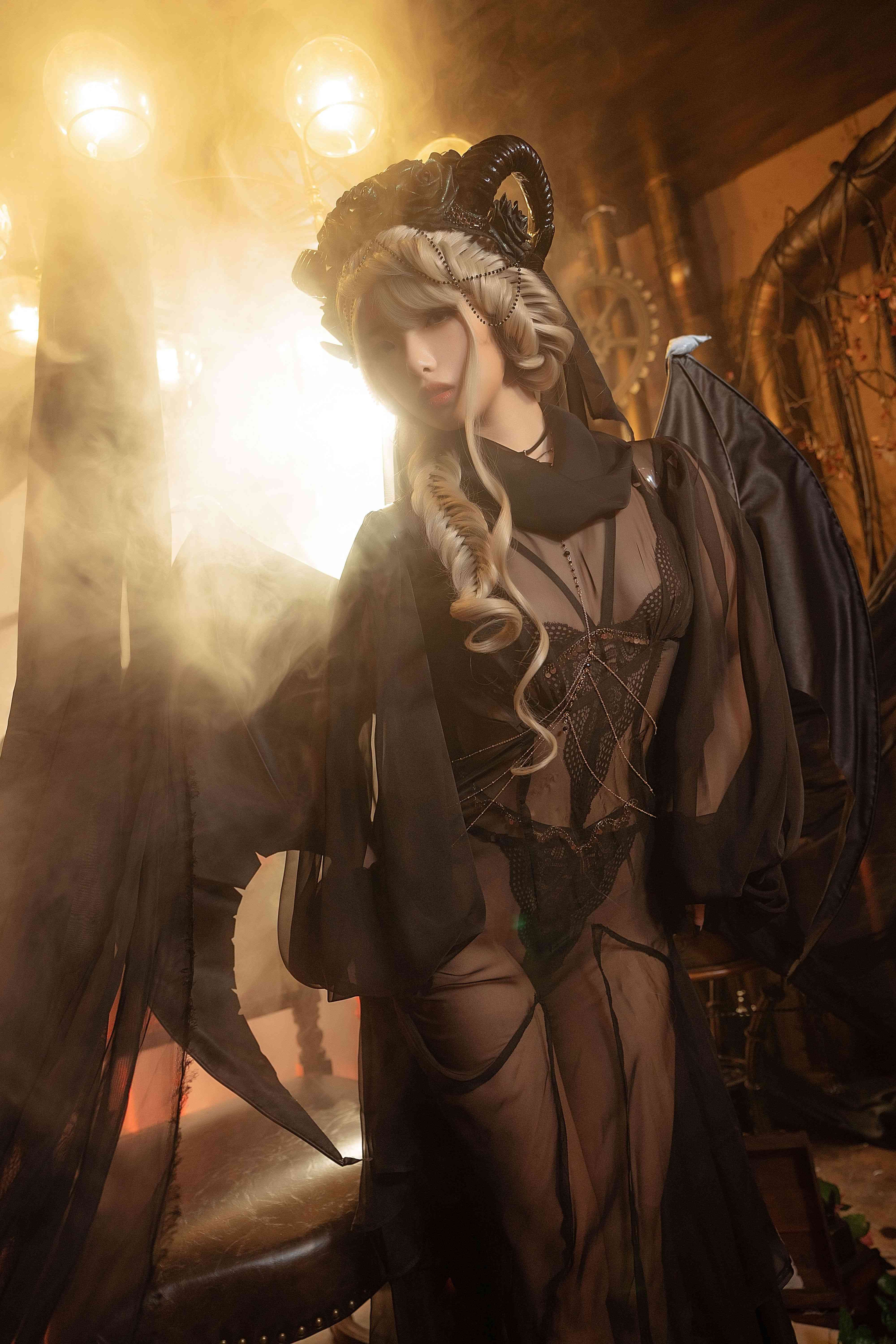 NO.019-gothic 魅魔本-16P【雯妹不讲道理】 - 蛙蛙写真-蛙蛙写真