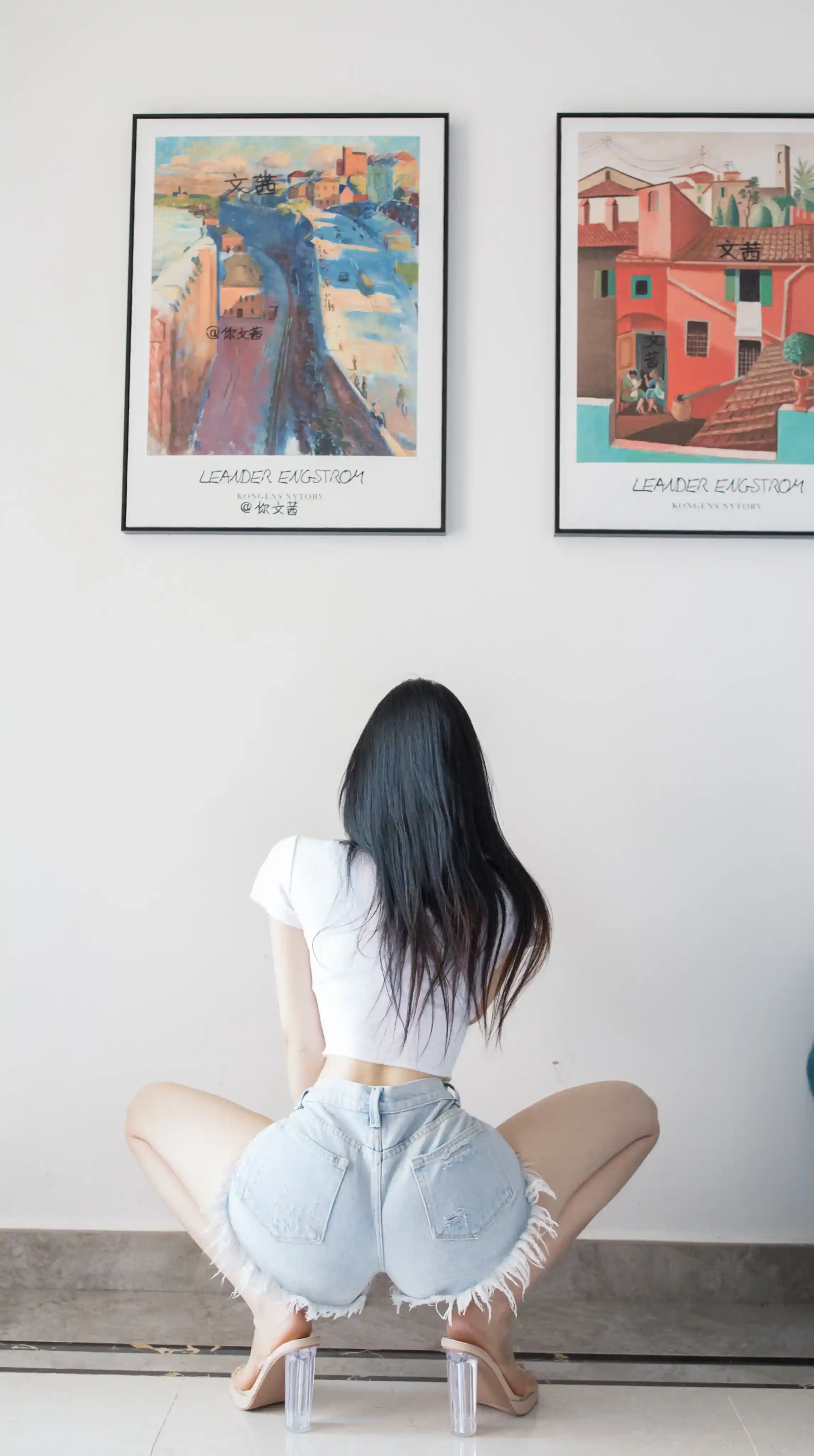 2 NO.1-牛仔短裤-13P【Cool文茜】